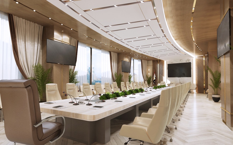 [40+] Mẫu thiết kế phòng họp đẹp, hiện đại, cao cấp và Tiêu chuẩn thiết kế phòng họp