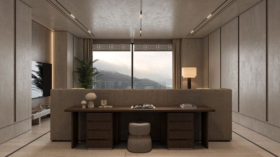 thiết kế phòng ngủ 30m2 có toilet
