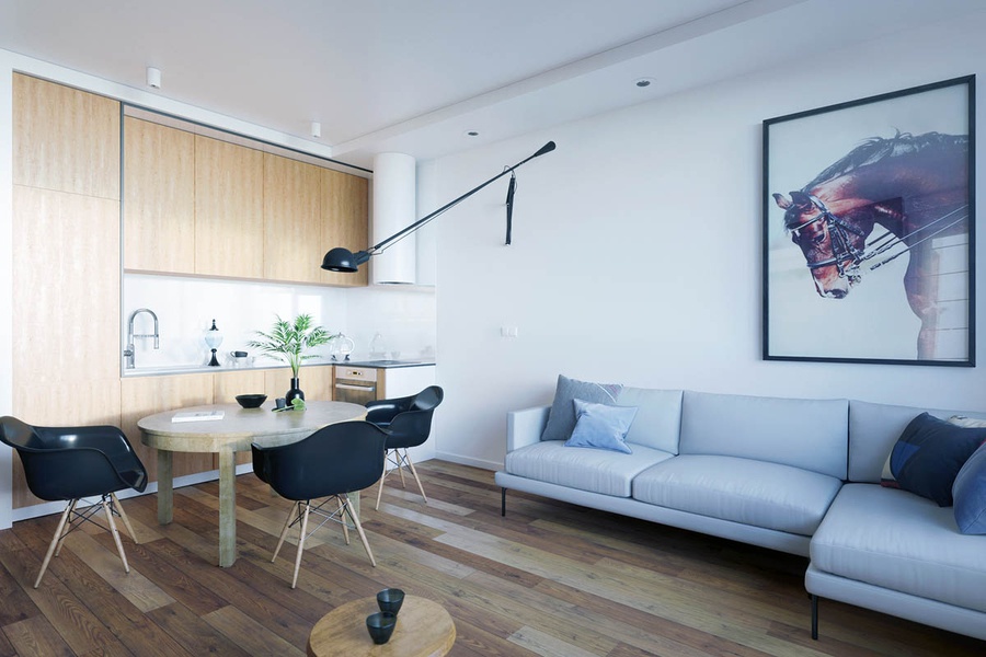 20 ý tưởng trang trí thiết kế phòng khách chung cư nhỏ mà đẹp