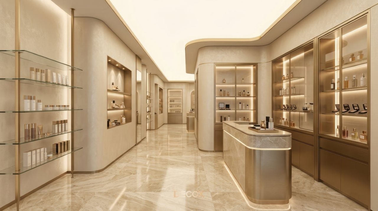 hình ảnh shop mỹ phẩm đẹp