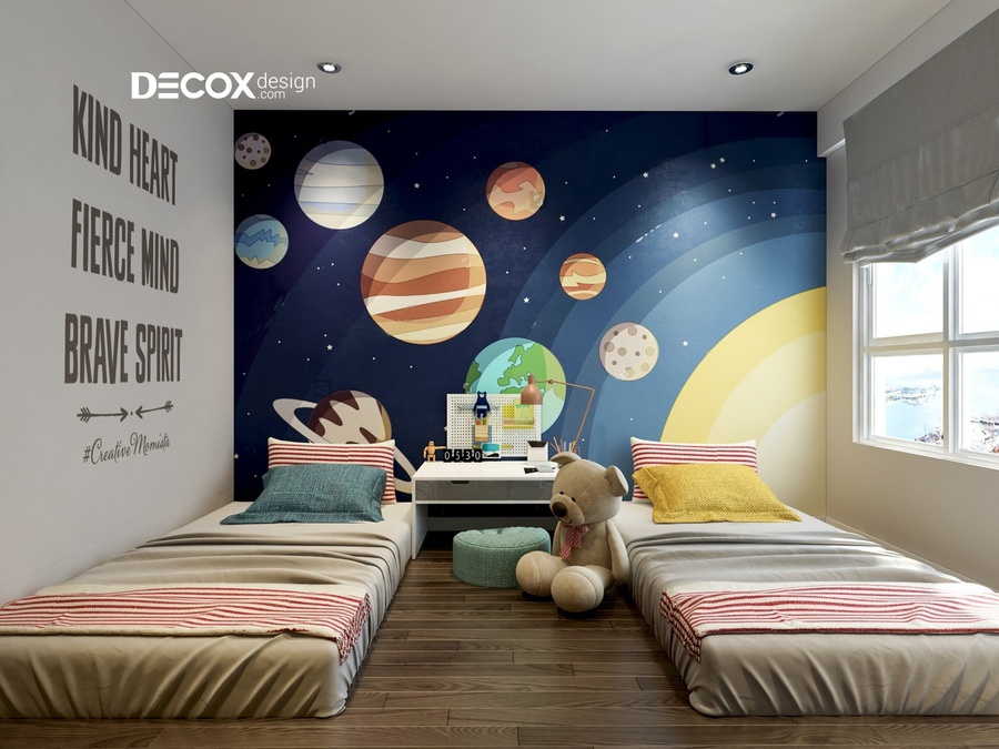 Những Lưu Ý Khi Trang Trí Giấy Dán Tường Phòng Trẻ Em | Decox Design