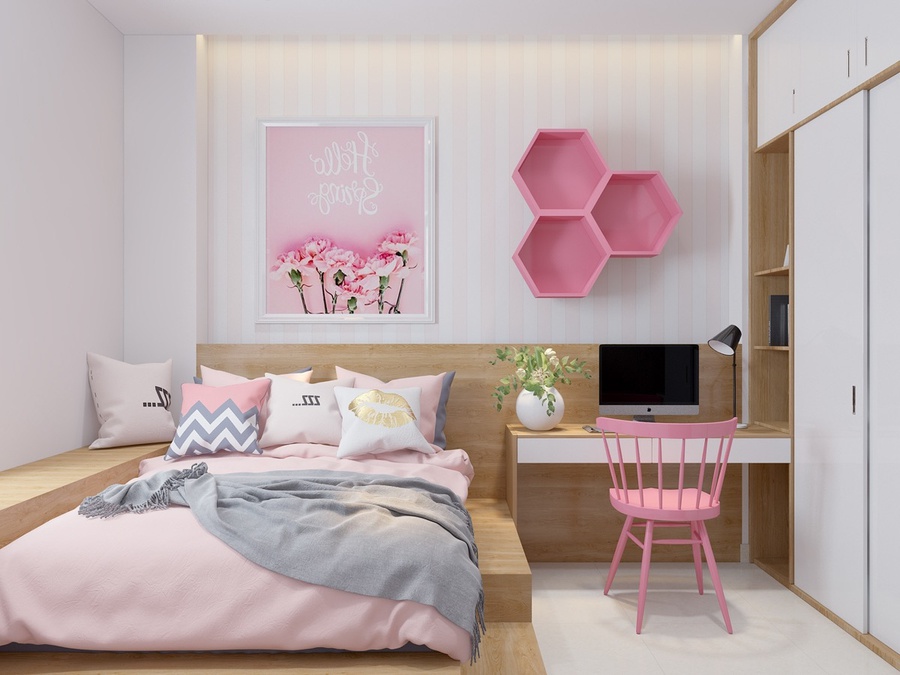 25 cách trang trí phòng ngủ nhỏ đẹp, đơn giản, tiết kiệm dễ làm