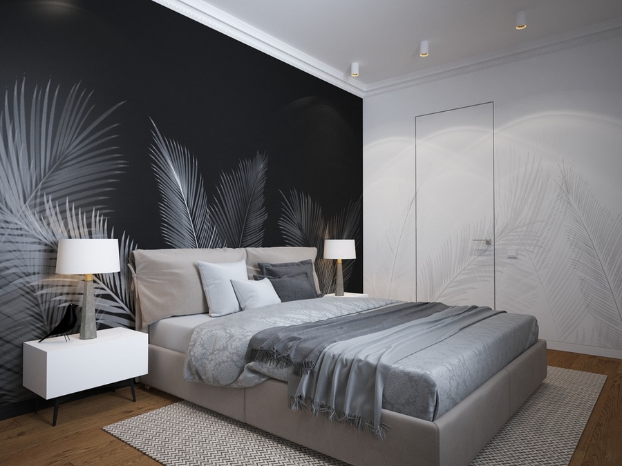 50 mẫu tranh vẽ tường phòng ngủ đẹp cho không gian thêm ấn tượng