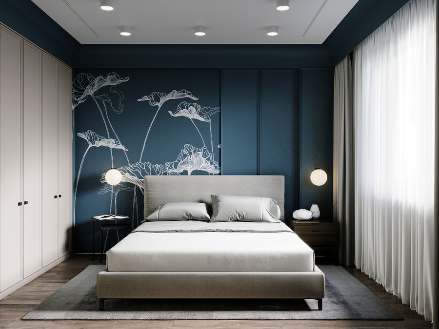 30 cách trang trí đầu giường đẹp tạo điểm nhấn cho phòng ngủ