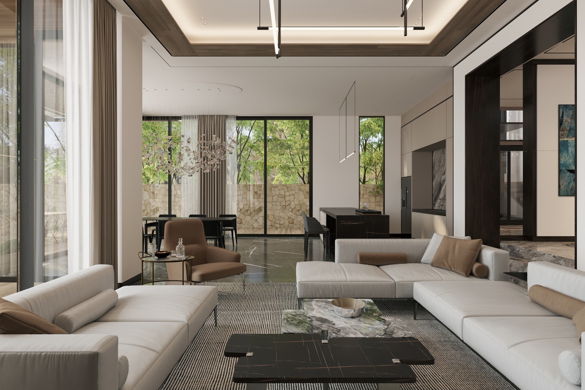 20 ý tưởng thiết kế nội thất phòng khách biệt thự sáng tạo 2021  Khóa cửa  Beelock