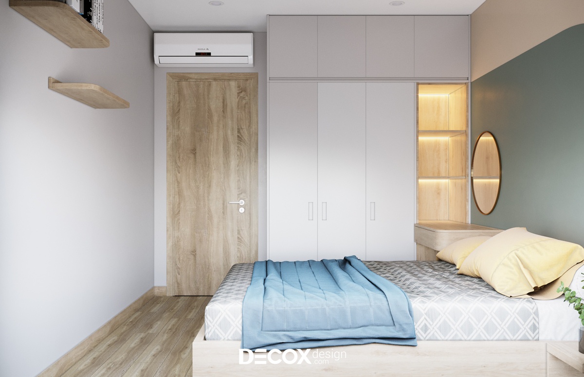 Thiết kế nội thất căn hộ Vinhomes Grand Park 55m2 de20057