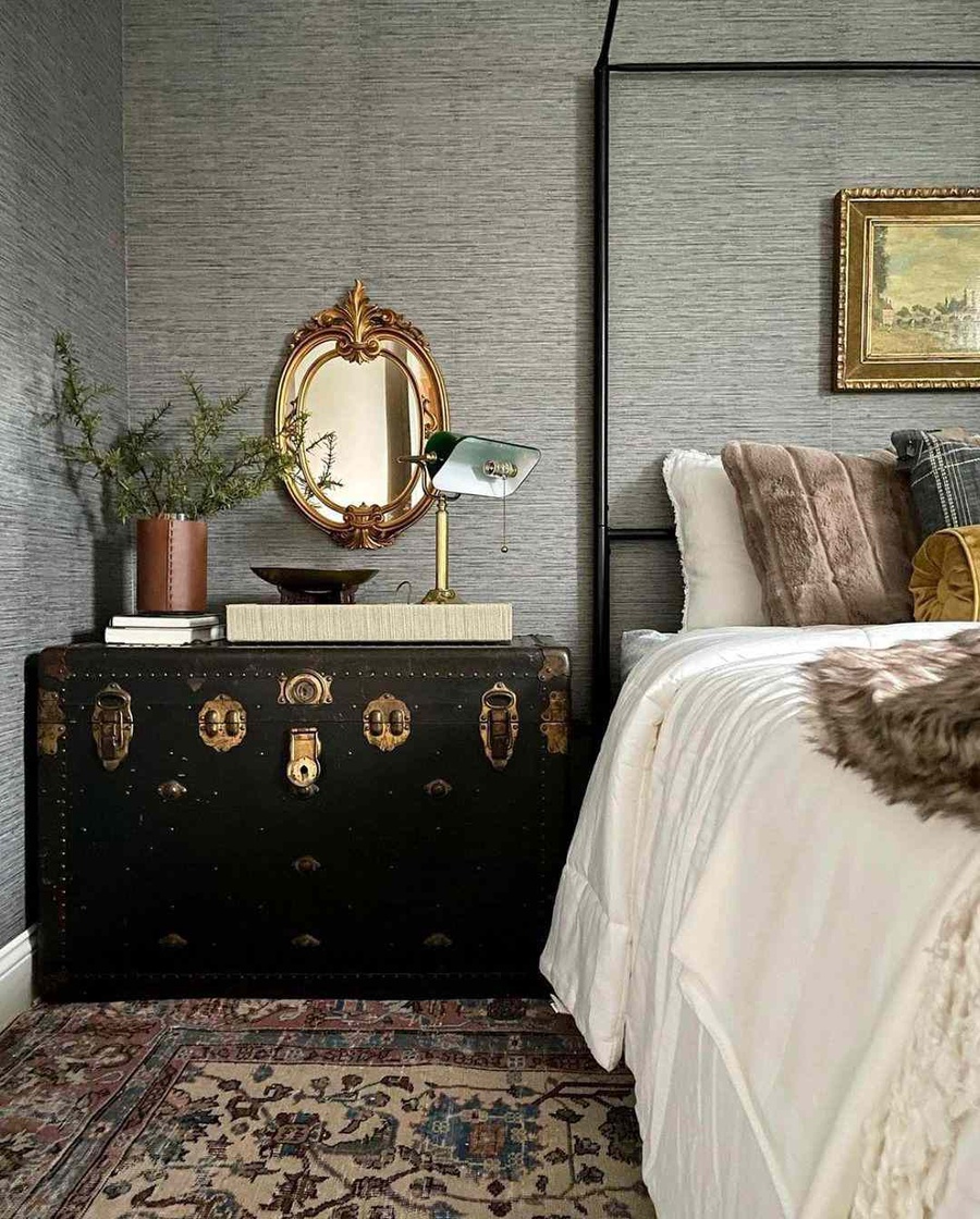 30+ Mẫu phòng ngủ phong cách Vintage đẹp, lãng mạn và độc đáo [Cập nhật 2022]
