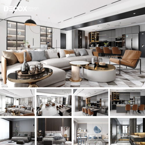 10+ mẫu thiết kế nội thất chung cư 3 phòng ngủ Đẹp - Hiện đại - Sang trọng 2026