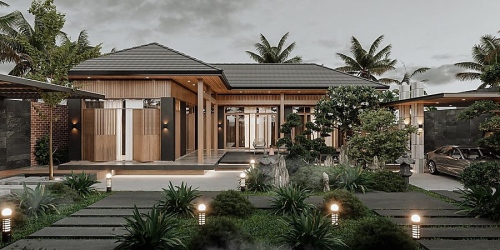 20+ Mẫu nhà mái Nhật 1 tầng 3 phòng ngủ đẹp (có bản vẽ thiết kế)