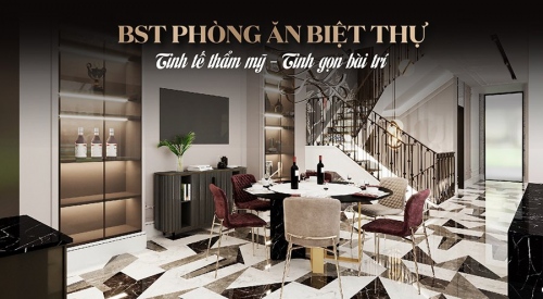 [20+] Mẫu phòng ăn biệt thự đẹp, sang trọng và thời thượng...