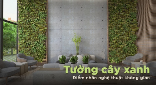[20+] Mẫu tường cây xanh trong nhà - Cách thi công và Ý tưởng thiết kế