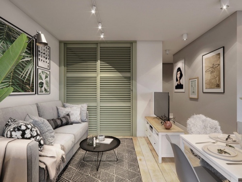 10+ mẫu kệ trang trí phòng khách chung cư đa dạng và tiện lợi