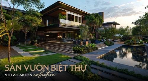 40+ Mẫu thiết kế sân vườn biệt thự đẹp, sang trọng và ấn...