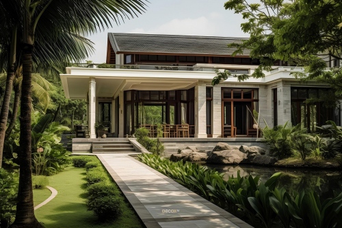 45+ Mẫu nhà mái Nhật 1 tầng 4 phòng ngủ trên 100m2 đẹp, hiện đại