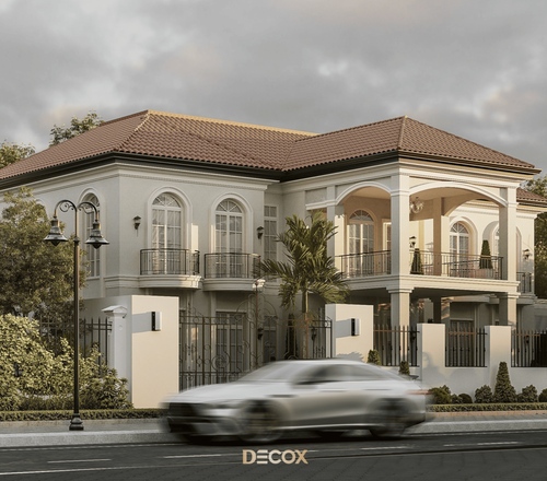 50+ Mẫu nhà biệt thự tân cổ điển kiểu Pháp đẹp, sang trọng