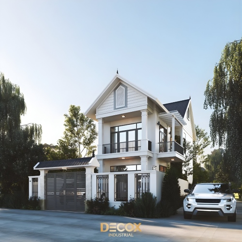 50+ Mẫu nhà mái Thái 4 phòng ngủ cấp 4, 1 tầng, 2 tầng đẹp, hiện đại