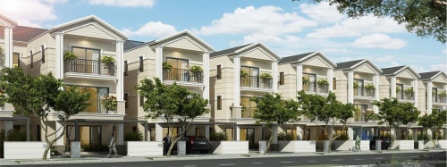 Bản vẽ mặt bằng căn hộ Nine South Estates - Biệt thự vườn