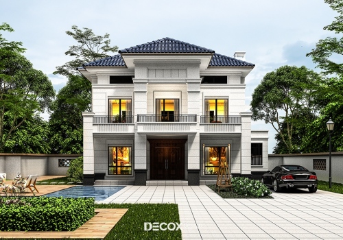 Kiến trúc biệt thự Cassia 1200m2