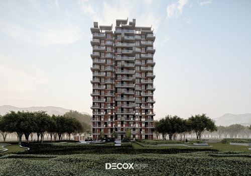 Kiến trúc khách sạn Charis Hotel 2160m2