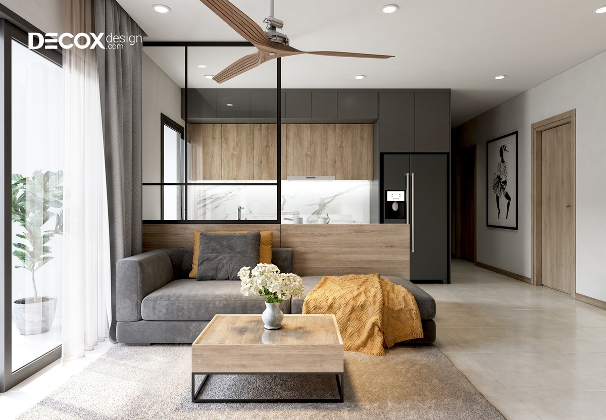 Thiết kế nội thất căn hộ chung cư Viva Riverside - Decox Design