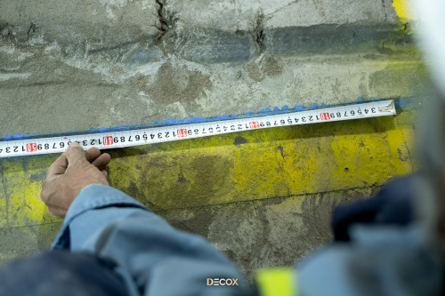 Marking sàn: Định vị thiết kế trên hiện trạng trước khi thi công