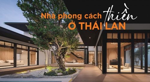 Ngôi nhà hiện đại yên bình theo phong cách thiền ở Thái Lan có...