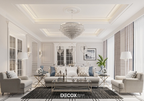 Nội thất biệt thự Cassia 1200m2