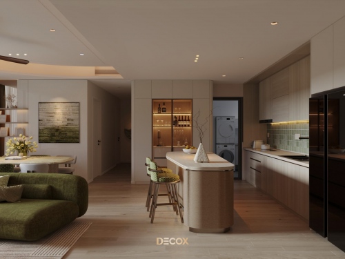 Thiết kế nội thất chung cư 3 phòng ngủ Linden Empire City Thủ thiêm