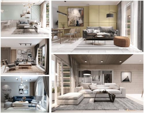 Tư vấn thiết kế nội thất căn hộ Vinhomes Golden River - Aqua 1 83m2