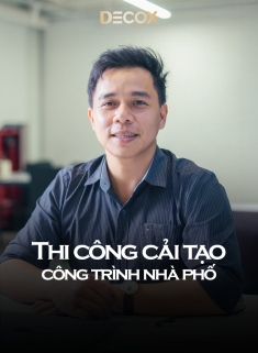 Thi công công trình cải tạo nhà phố