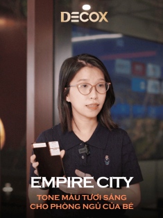 Tone màu tươi sáng cho phòng ngủ của bé